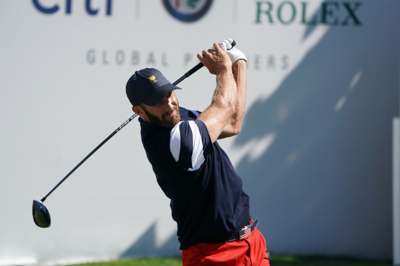 Golf: Johnson targets par-fives at HSBC-Champions in Shanghai