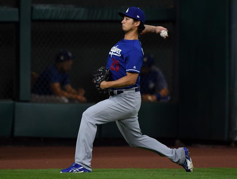 Baseball: Dodgers’ Darvish gets shot at redemption in Game Seven
