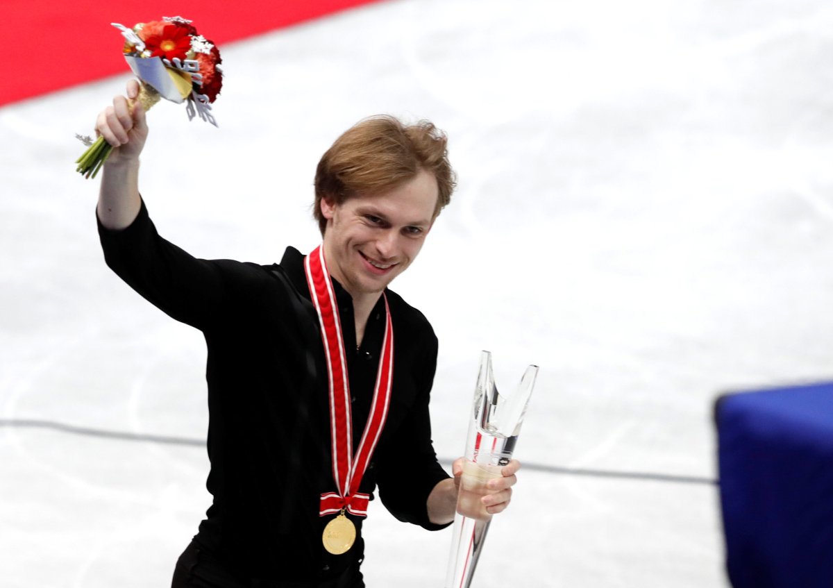 Figure skating: Russian Voronov takes top spot in Japan