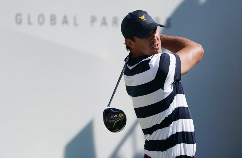 Golf: Co-leader Koepka makes solid start to title defense in Japan
