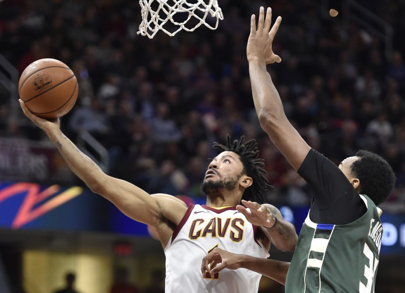 Cavs’ Rose to miss up to three weeks with ankle sprain