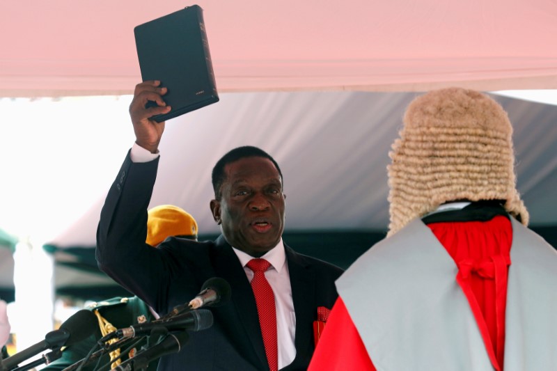 Zimbabwe’s Mnangagwa names senior military officials to cabinet posts