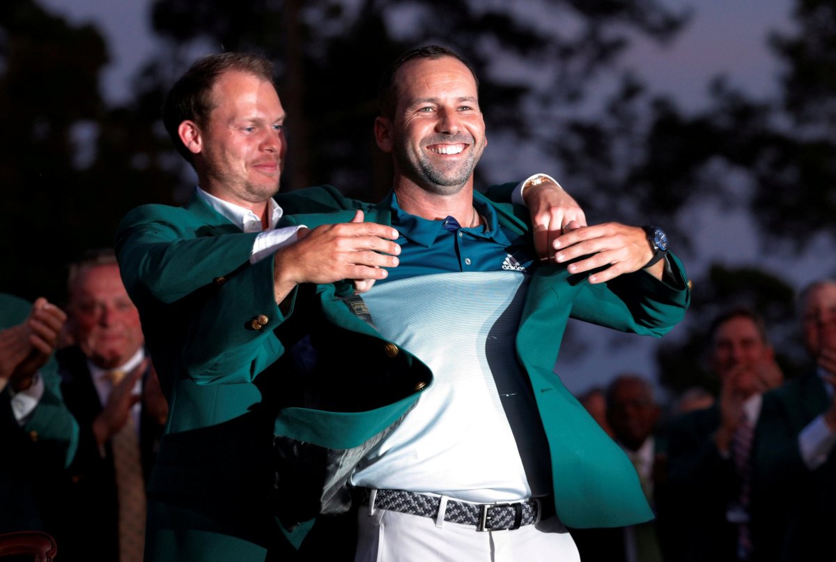 U.S. Masters champion Garcia named Europe’s best golfer