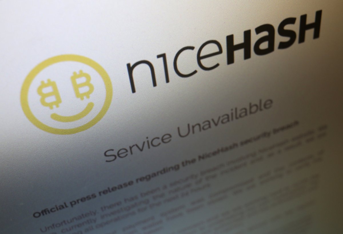 NiceHash says attacked probably from non-EU IP address