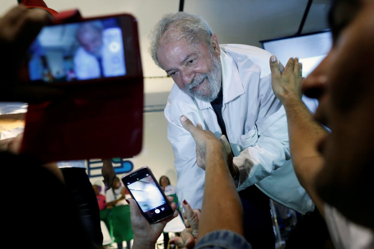 Brazil’s Workers Party formalizes support for ex-president Lula