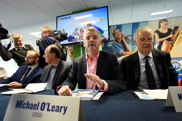 Defiant O’Leary says union recognition sets stage for Ryanair expansion