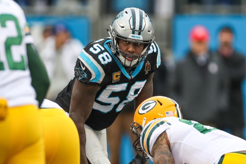 NFL: Panthers linebacker Davis has suspension cut to one game