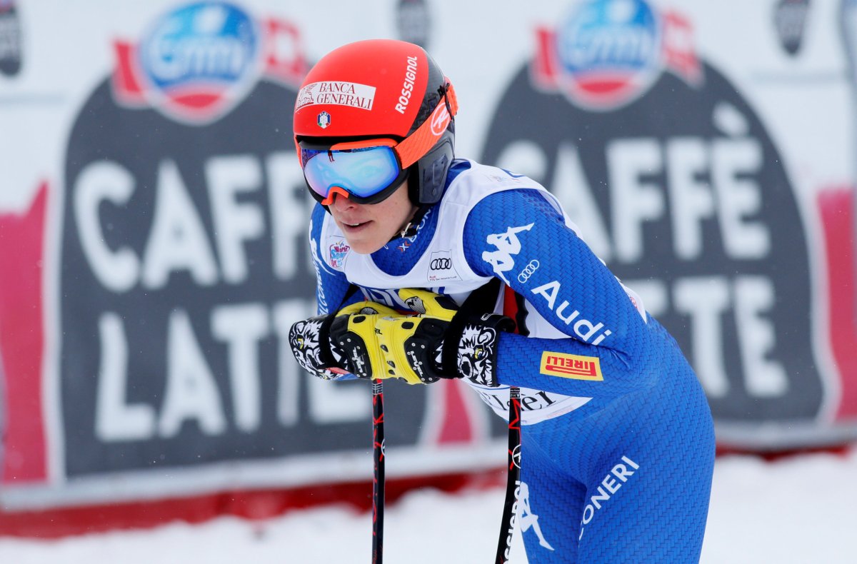 Brignone upsets favorites to win giant slalom in Lienz