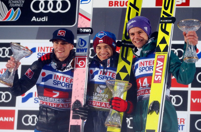 Stoch edges closer to Four Hills title with Innsbruck win