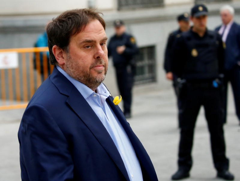 Spain’s Supreme Court orders Catalan separatist leader Junqueras to remain