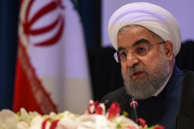 In jab at hardliners, Rouhani says Iran protests were not only economic
