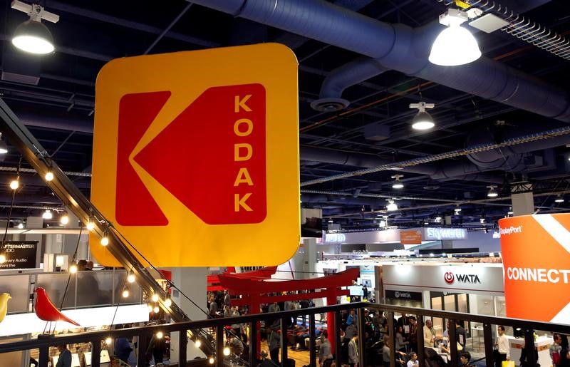 Eastman Kodak unveils cryptocurrency, stock doubles