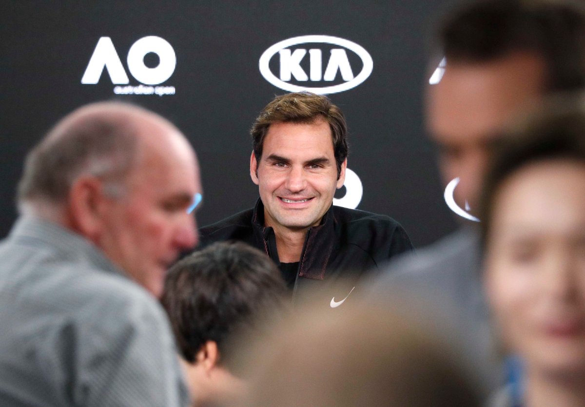 Federer says he should not be favorite at 36
