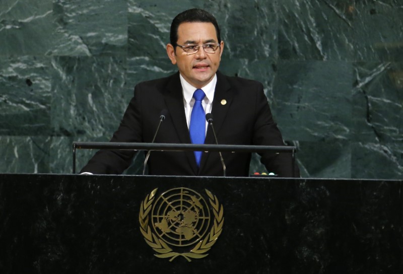 Guatemalan president reshuffles cabinet halfway through term