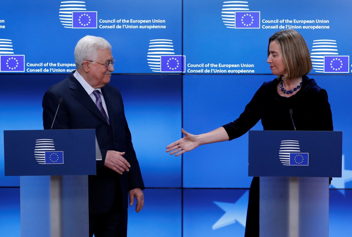 Abbas wins renewed EU backing for Palestinian capital in East Jerusalem