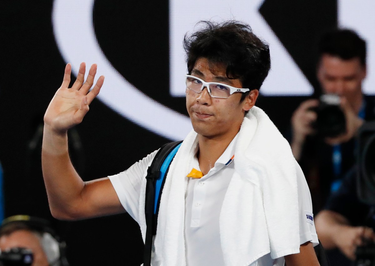 Tennis: Chung pulls out of Sofia Open due to injury