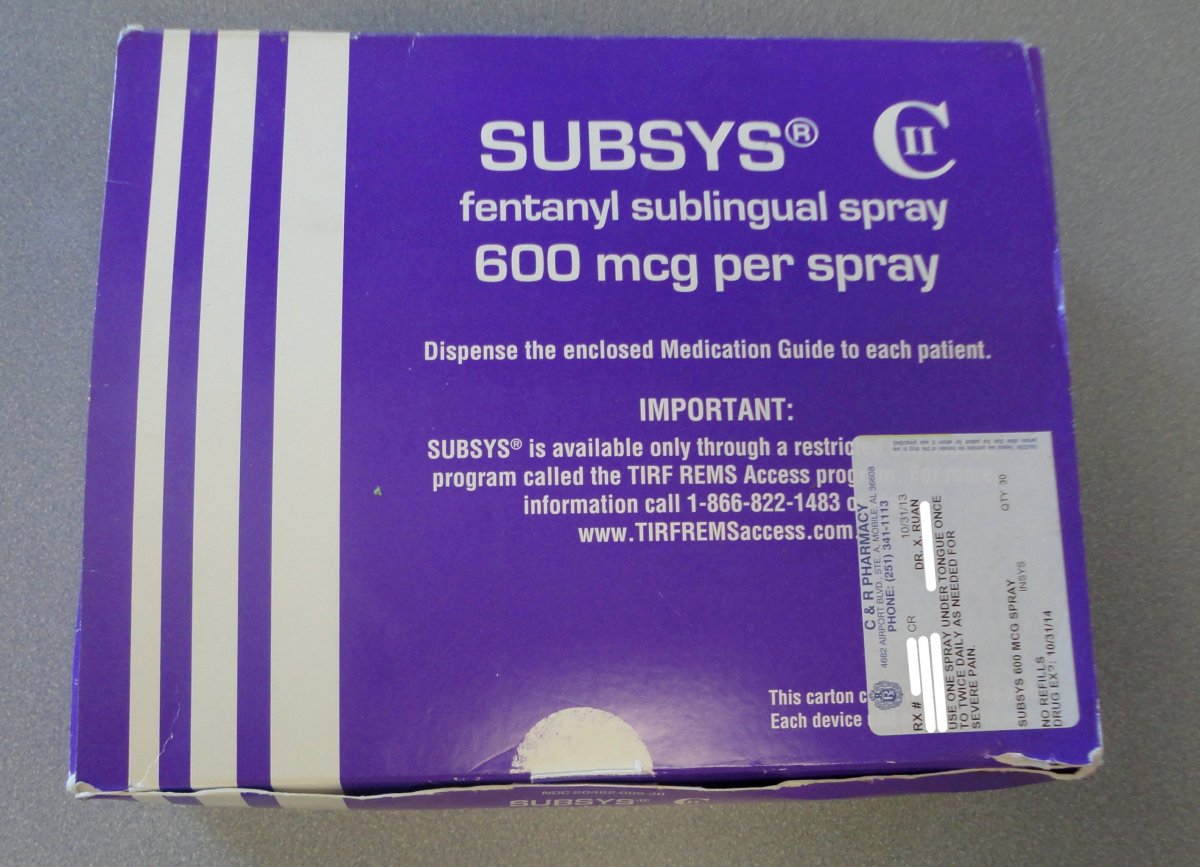 New York accuses Insys of deceptively marketing opioid