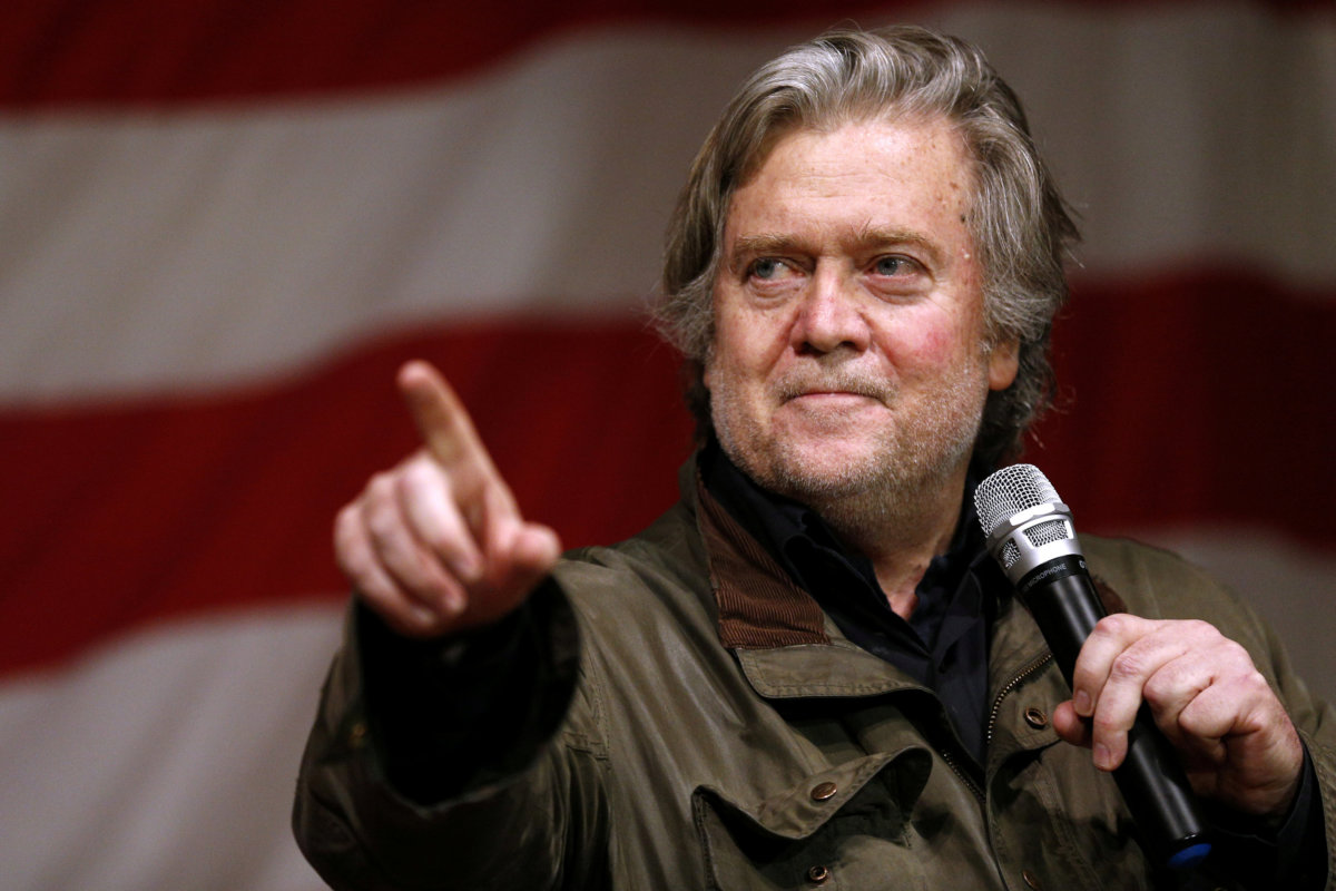 Bannon will not testify before House committee on Tuesday: sources