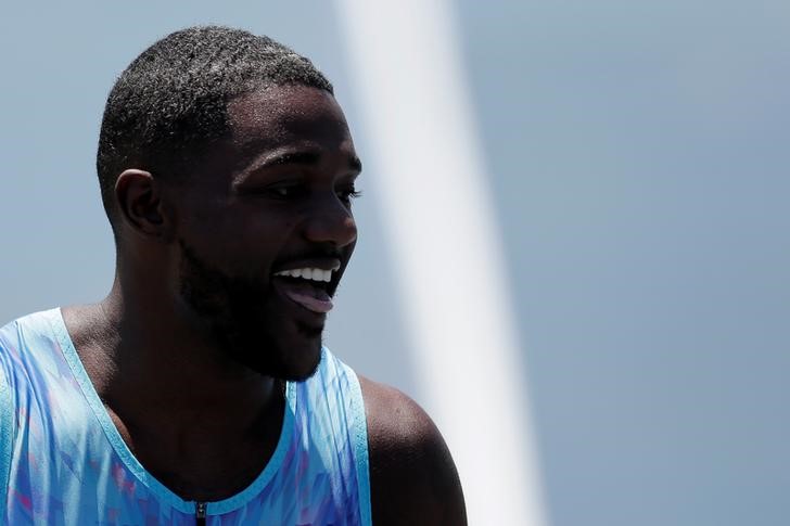 Athletics: World champion Gatlin to test out 150-metres in South Africa