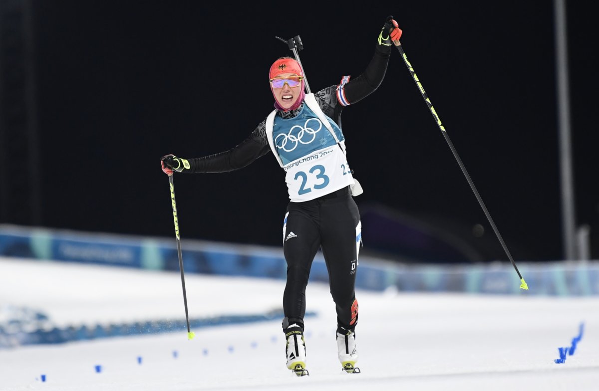 Sure-fire Dahlmeier takes first Olympic gold