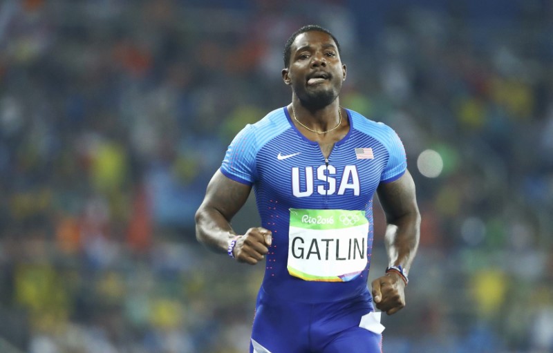 Athletics: Nervous Gatlin ready for 150m debut in South Africa