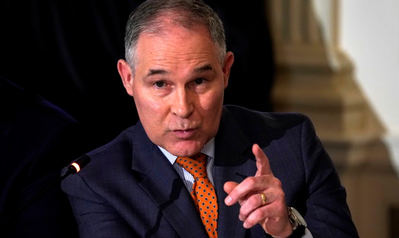 EPA chief’s security detail joined him on first-class flights, agency tells