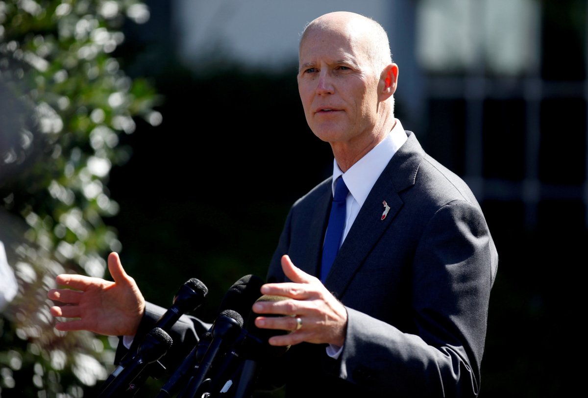 Florida Republican Governor Scott launches Senate run