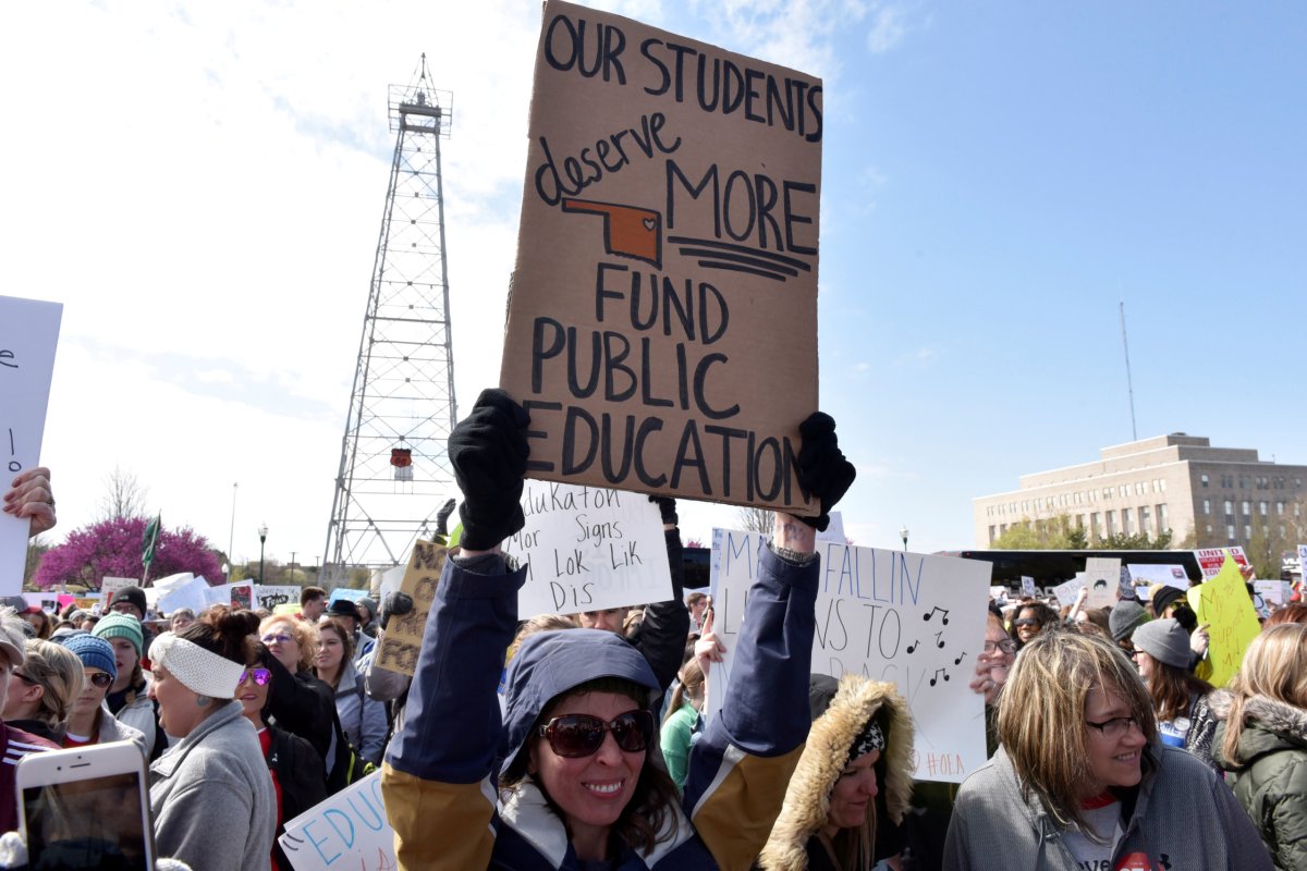 Oklahoma’s striking teachers seek more funds, Republicans say they are done