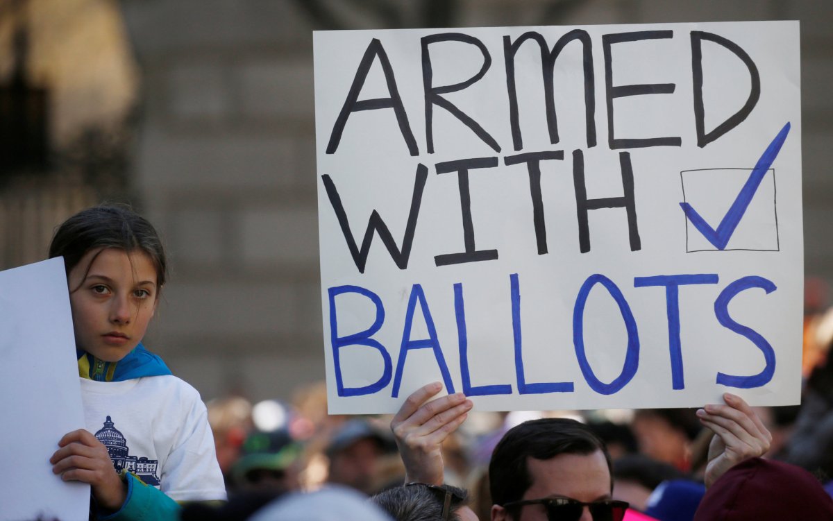 Teen birthday vote drive targets pro-gun lawmakers