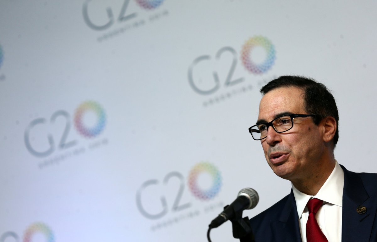 Renewed sanctions need not mean U.S. exit from Iran deal: Mnuchin