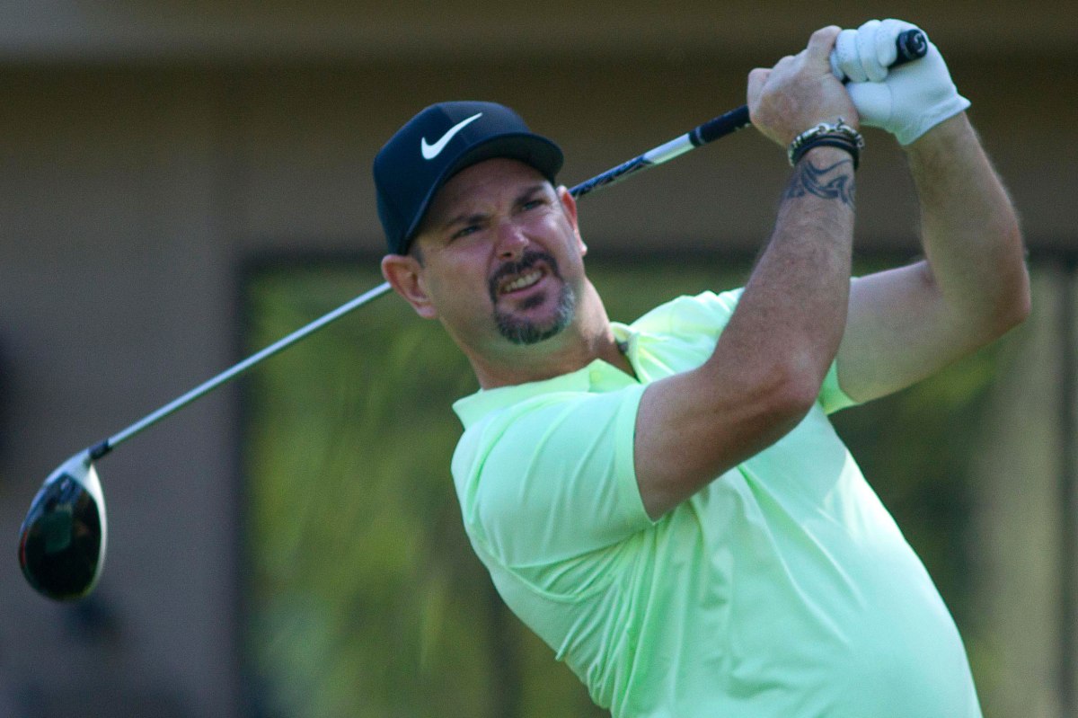 Golf: South African Sabbatini leads by two at Hilton Head