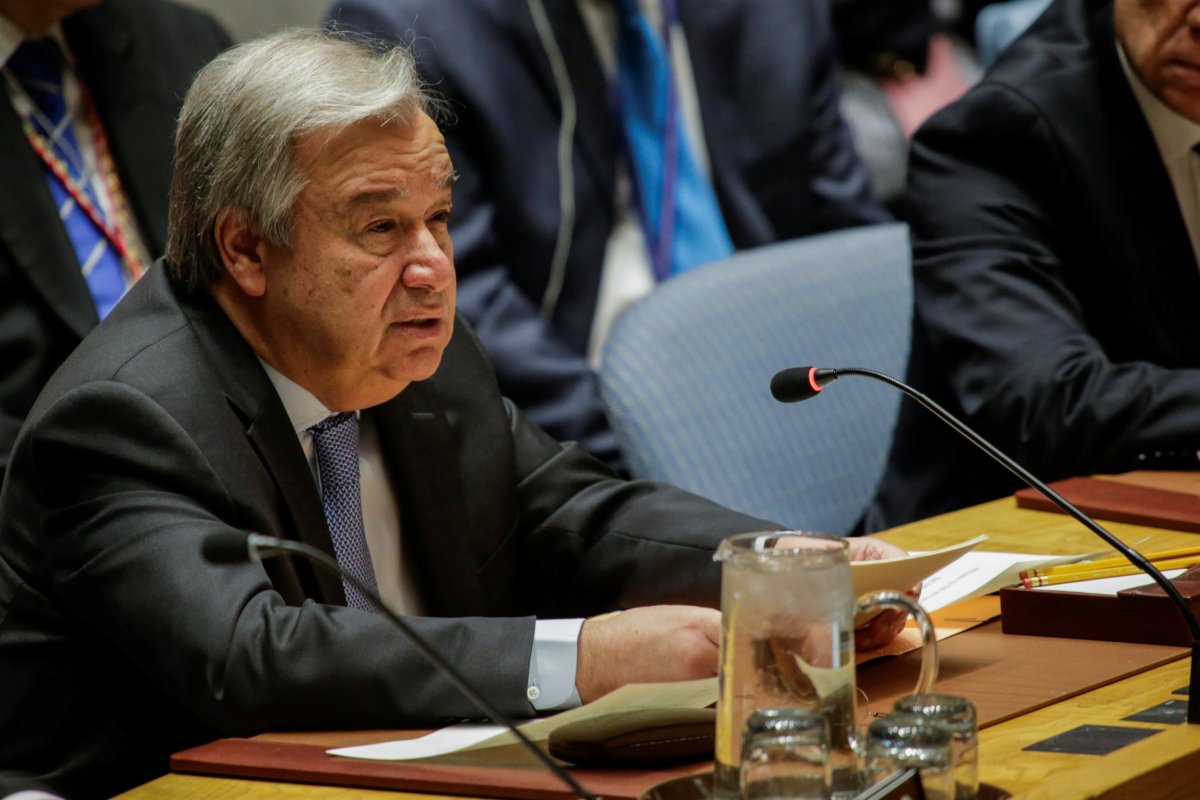 U.N. chief urges restraint, avoid escalation in Syria