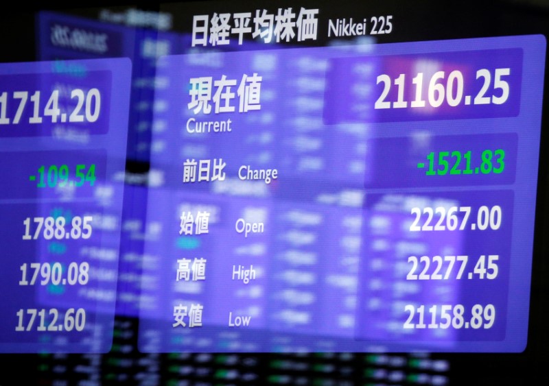 Asia stocks rise as U.S. earnings prop up Wall Street, dollar solid