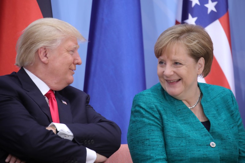Merkel visits Trump without illusions, but with hope