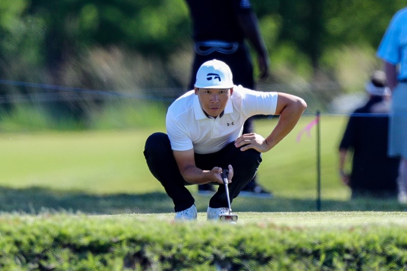 Golf: Chinese duo share lead after first round in New Orleans