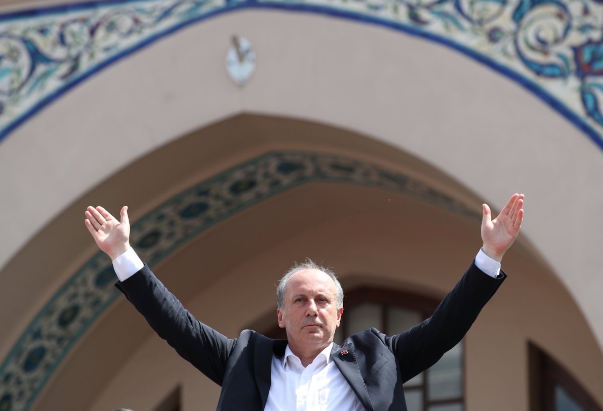 Turkish opposition candidate for president tells Erdogan ‘let’s race like