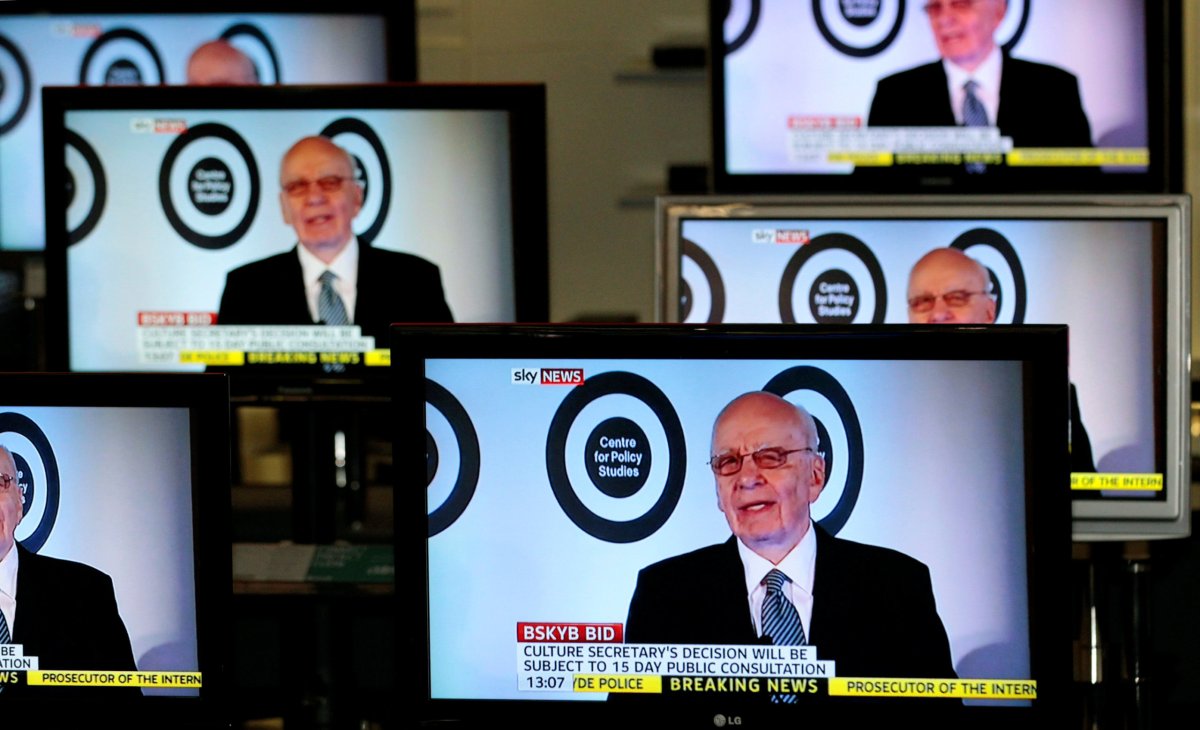 UK happy with Murdoch’s Sky News commitments in relation to Sky bid