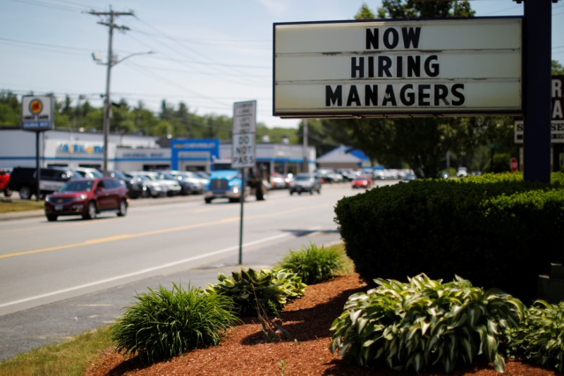 U.S. labor market tightening; mid-Atlantic manufacturing cools