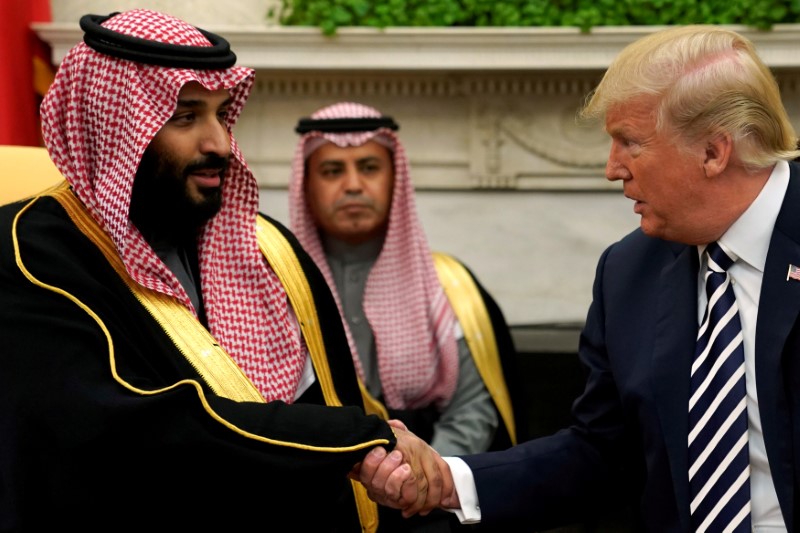 Trump says Saudis must compensate for drop in Iran oil supply