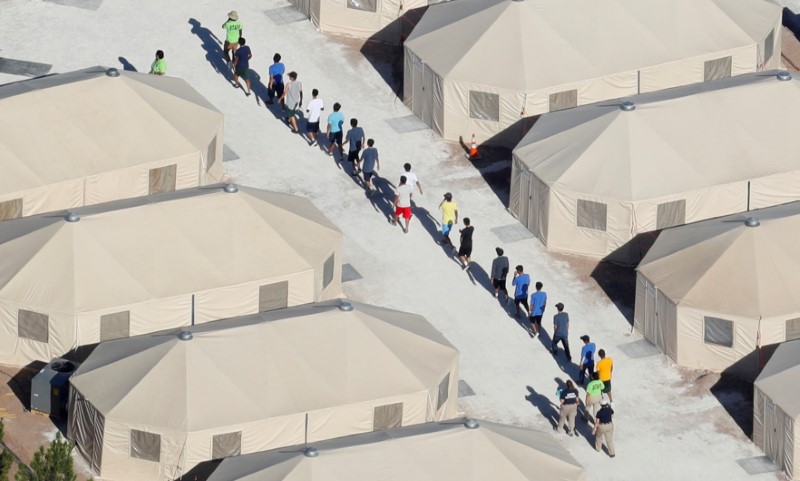 Judge rejects Trump request for long-term detention of immigrant children