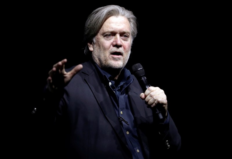 Steve Bannon says: now is the moment for Boris Johnson to challenge UK PM May