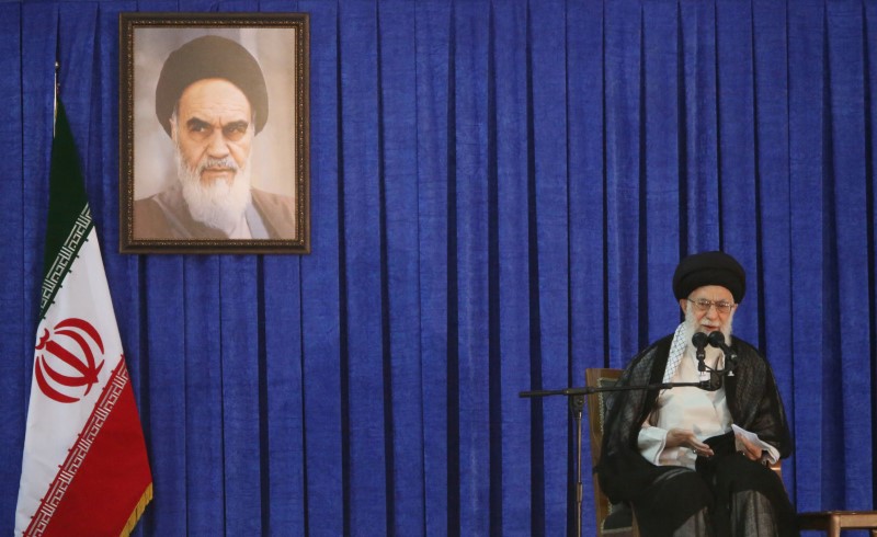 Iran Supreme Leader calls for action to face ‘economic war’: state TV