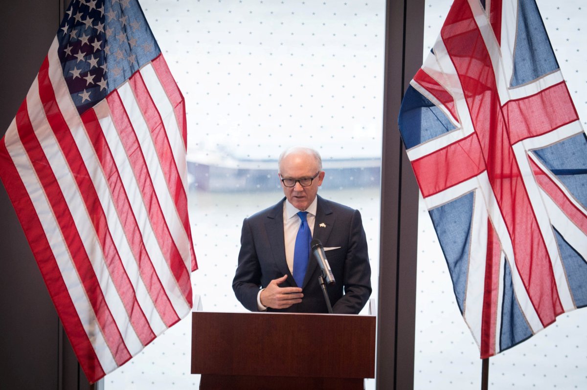 U.S. ambassador urges Britain to ditch support for Iran nuclear deal
