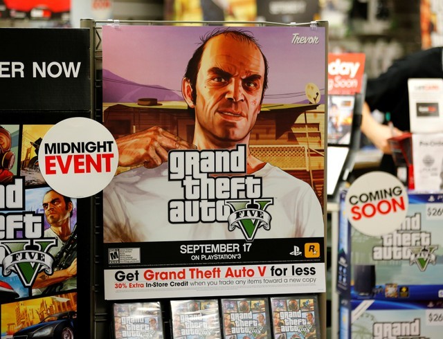 U.S. judge blocks programs letting ‘Grand Theft Auto’ players ‘cheat’