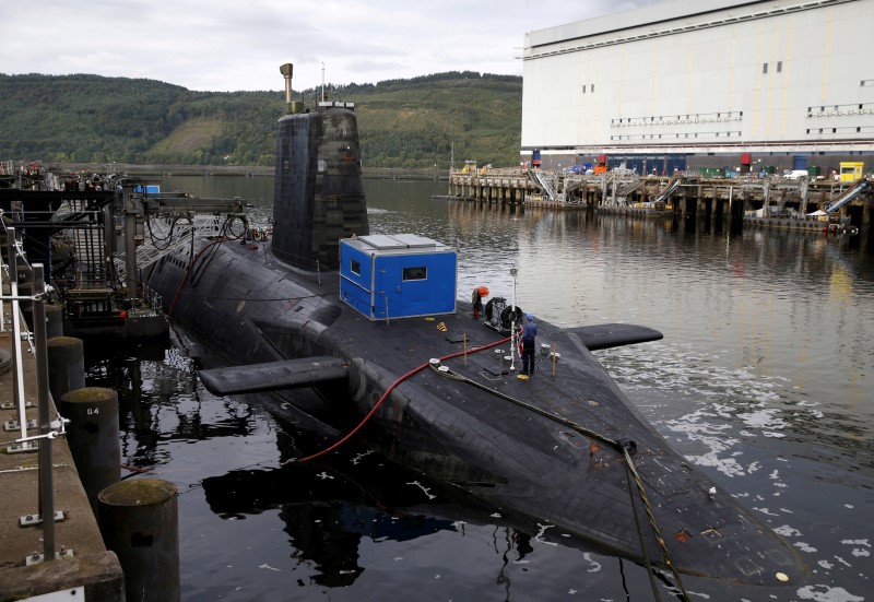 British lawmakers back renewal of Trident nuclear deterrent