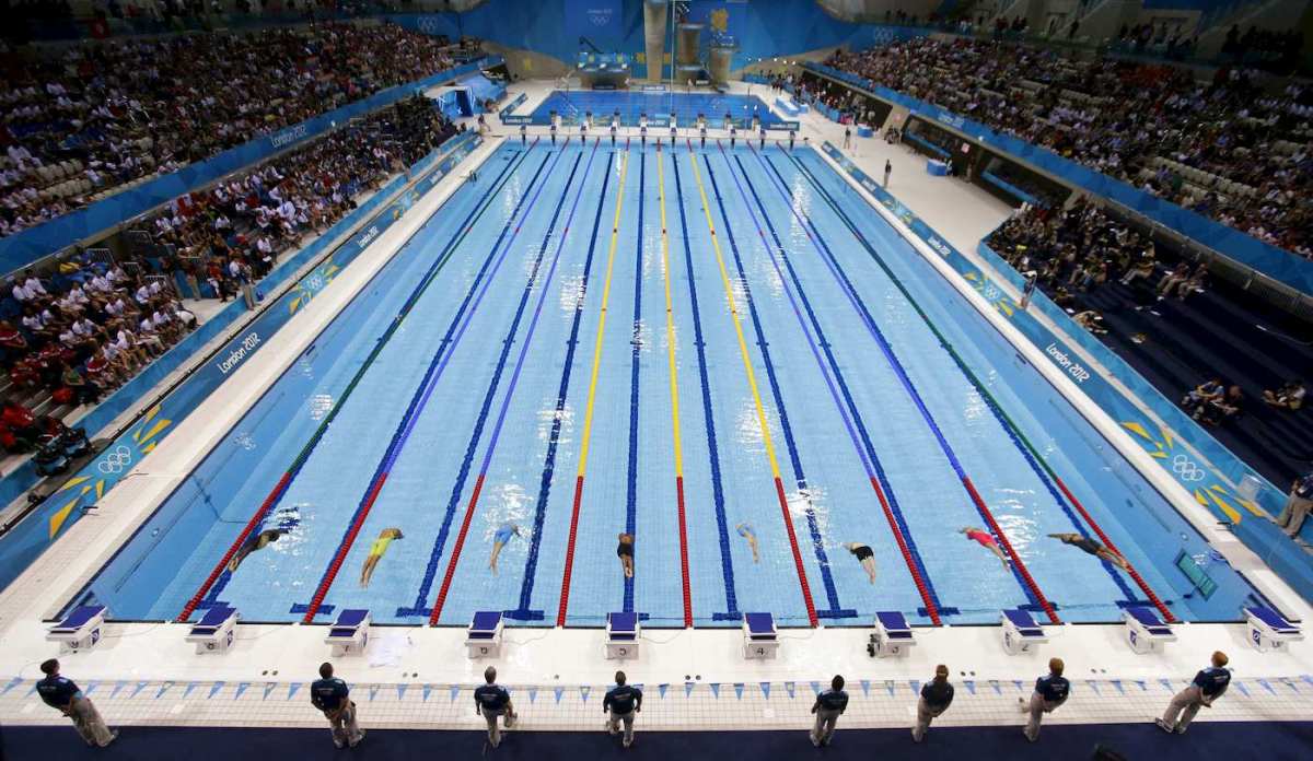 Fast swimmers make fast pools, but science lends a hand