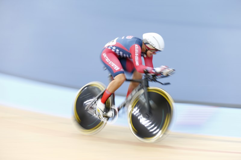 Hammer in hot pursuit of first track cycling gold for U.S. women