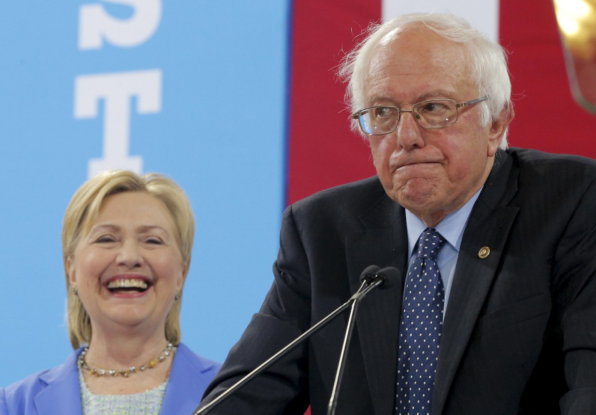 Sanders says would prefer Elizabeth Warren over Kaine as vice presidential