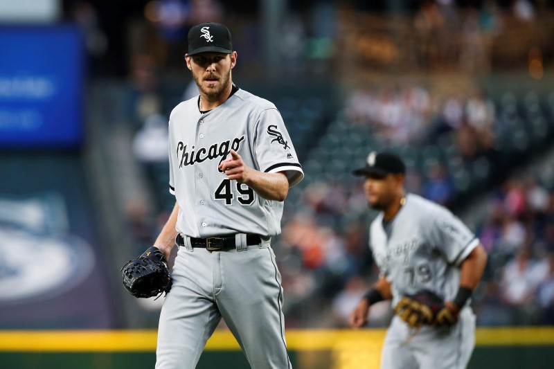 White Sox pitcher Sale suspended for ‘insubordination’