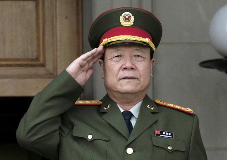 China jails former top military officer for life in graft case